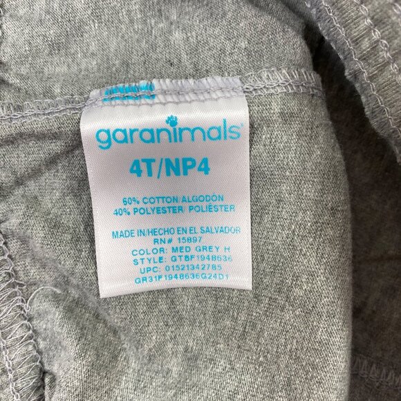 Garanimals Toddlers Gray Jersey Jogger Pants Size 4T - Picture 4 of 6
